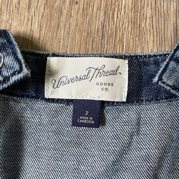 Universal Thread - Denim Dress with Pockets - Picture 6 of 7